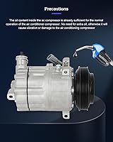 Vista 118 de ECCPP Compresor de CA 1997-2003 apto para Mitsubishi Montero Sport 3.0L 1999-2004 para Mitsubishi Montero Sport 3.5L Compresor de aire acondicionado