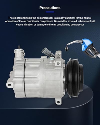 Miniatura 118 de ECCPP Compresor de CA 1997-2003 apto para Mitsubishi Montero Sport 3.0L 1999-2004 para Mitsubishi Montero Sport 3.5L Compresor de aire acondicionado