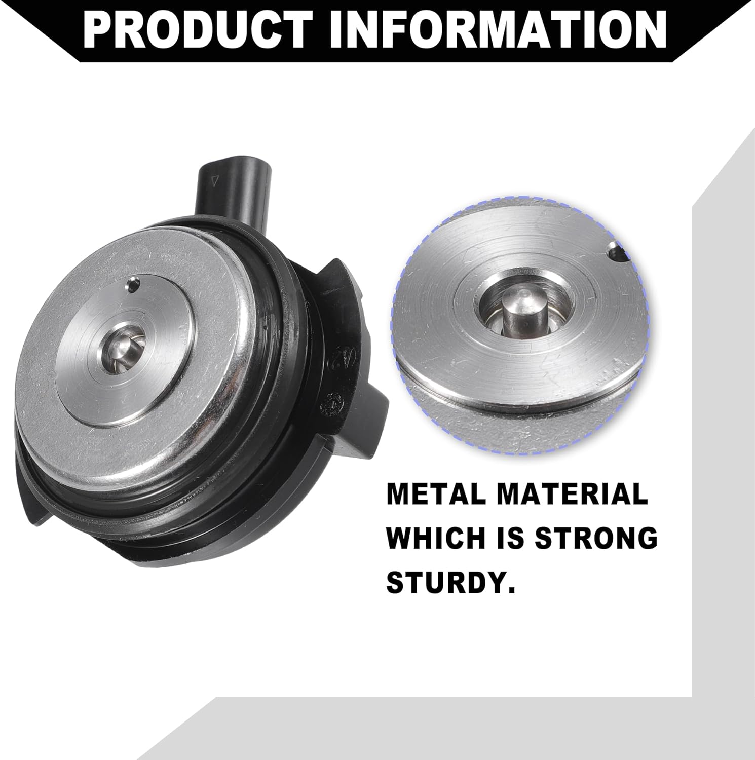 No.11367614288 Engine Variable Valve Timing VVT Solenoid for BMW 230i 2017-2023 / Inner Engine Camshaft Oil Control Valve/Durable Metal / 2 Pcs