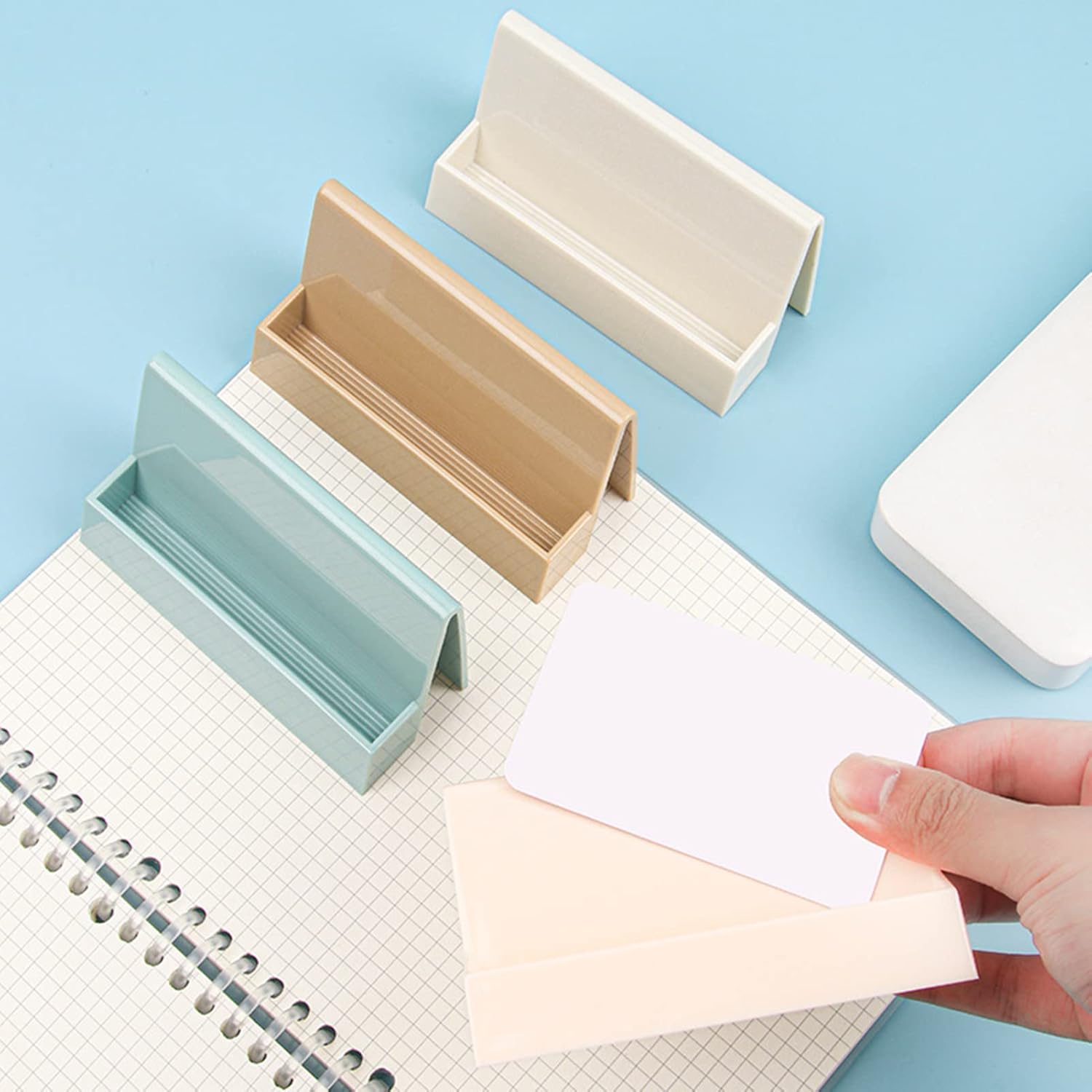 Business Card Holder for Desk Desktop Business Name Card