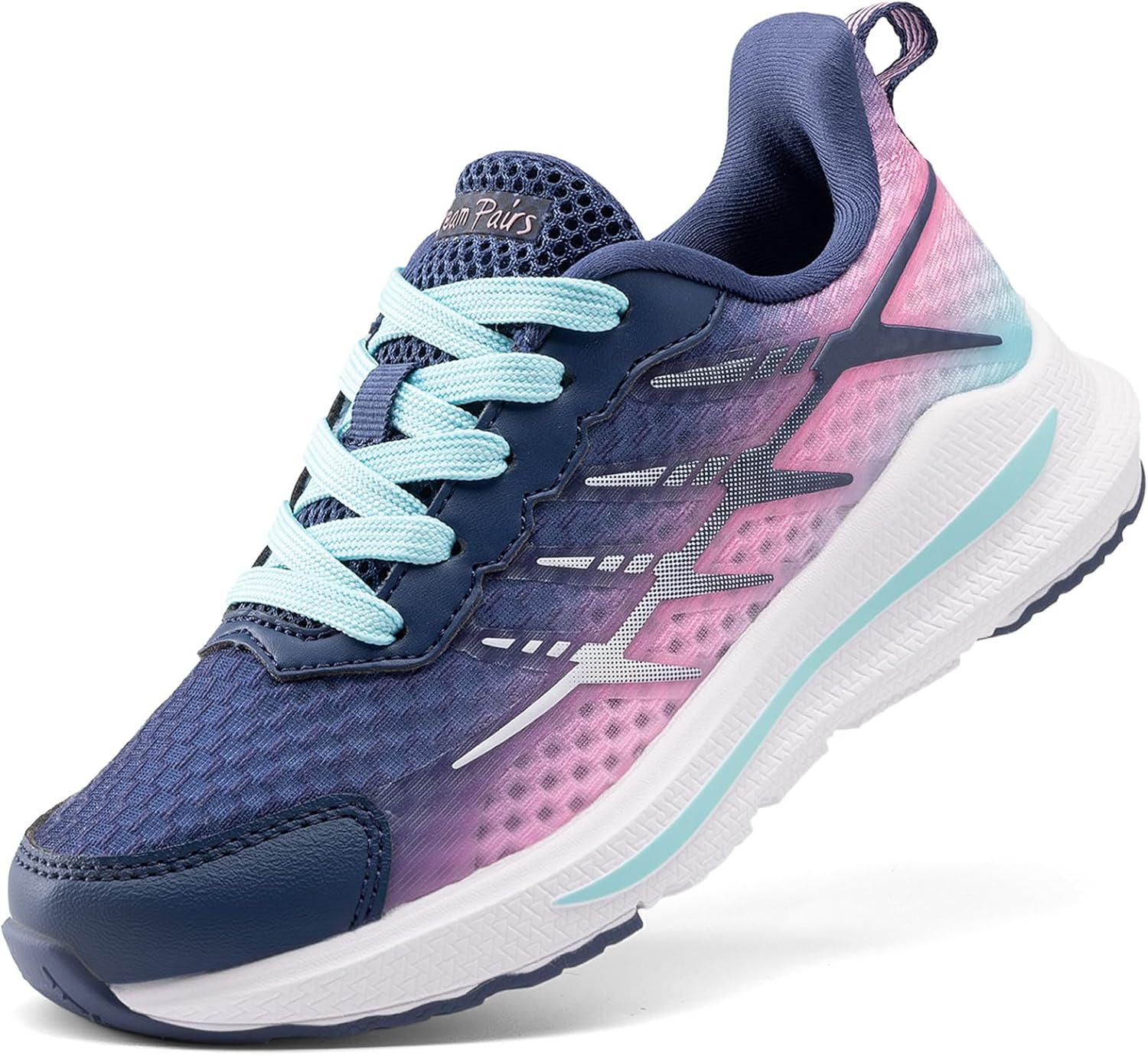 DREAM PAIRS Boys Girls Shoes Kids Tennis Athletic Running Footwear Lace Up Walking DuraPlay Breathable Lightweight Sneakers for Little/Big Kid