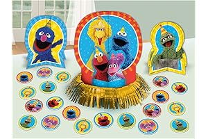 Sesame Street Collection Elmo Table Cover for Memorable Party Moments