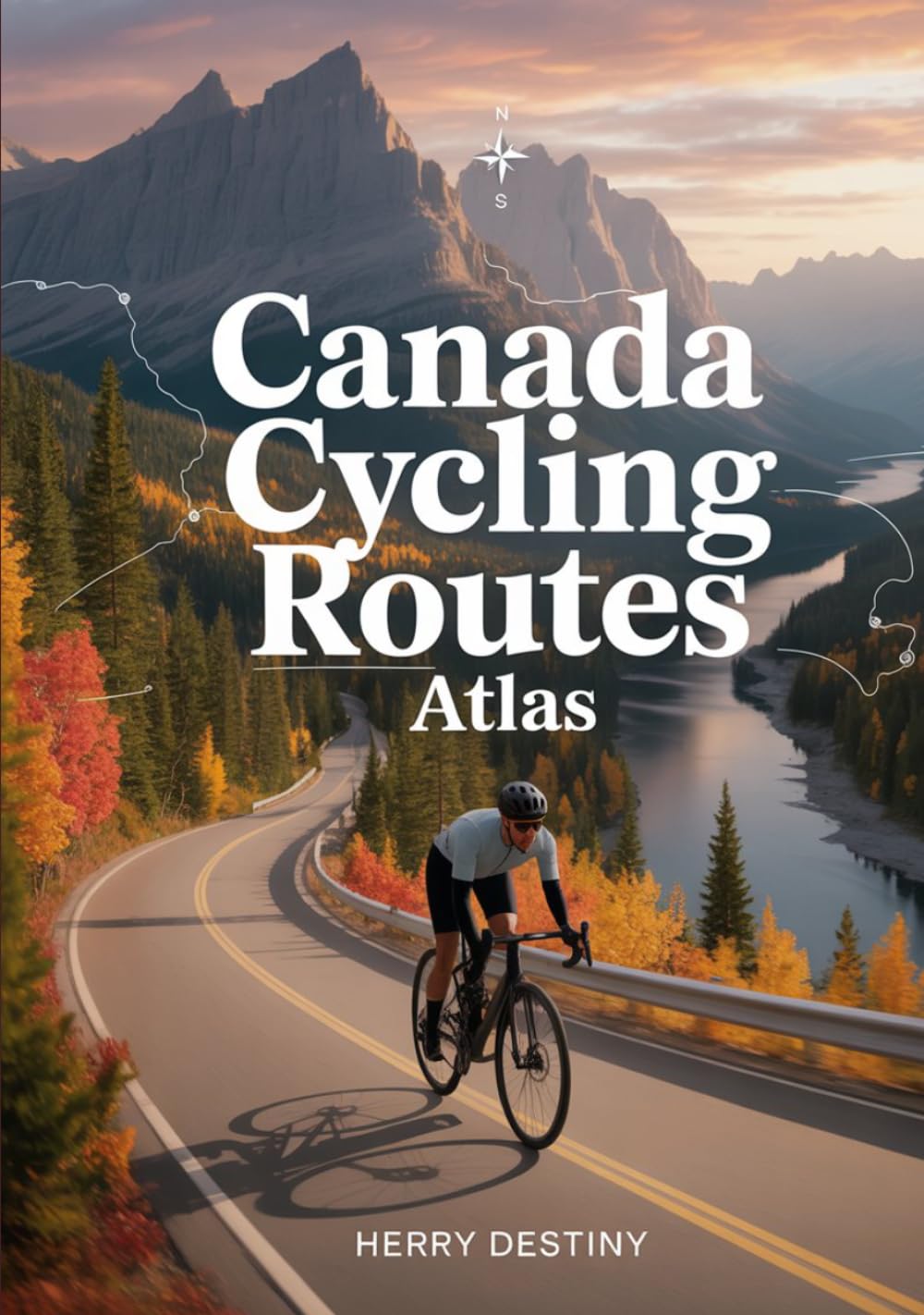 Canada Cycling Routes Atlas: Touring & Gravel Routes with Maps