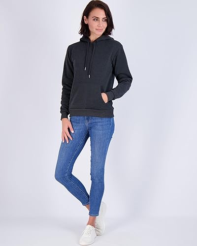 Miniatura 5 de Paquete de 3 sudadera con capucha de forro polar de manga larga para mujer con bolsillo canguro Active Lounge disponible en más