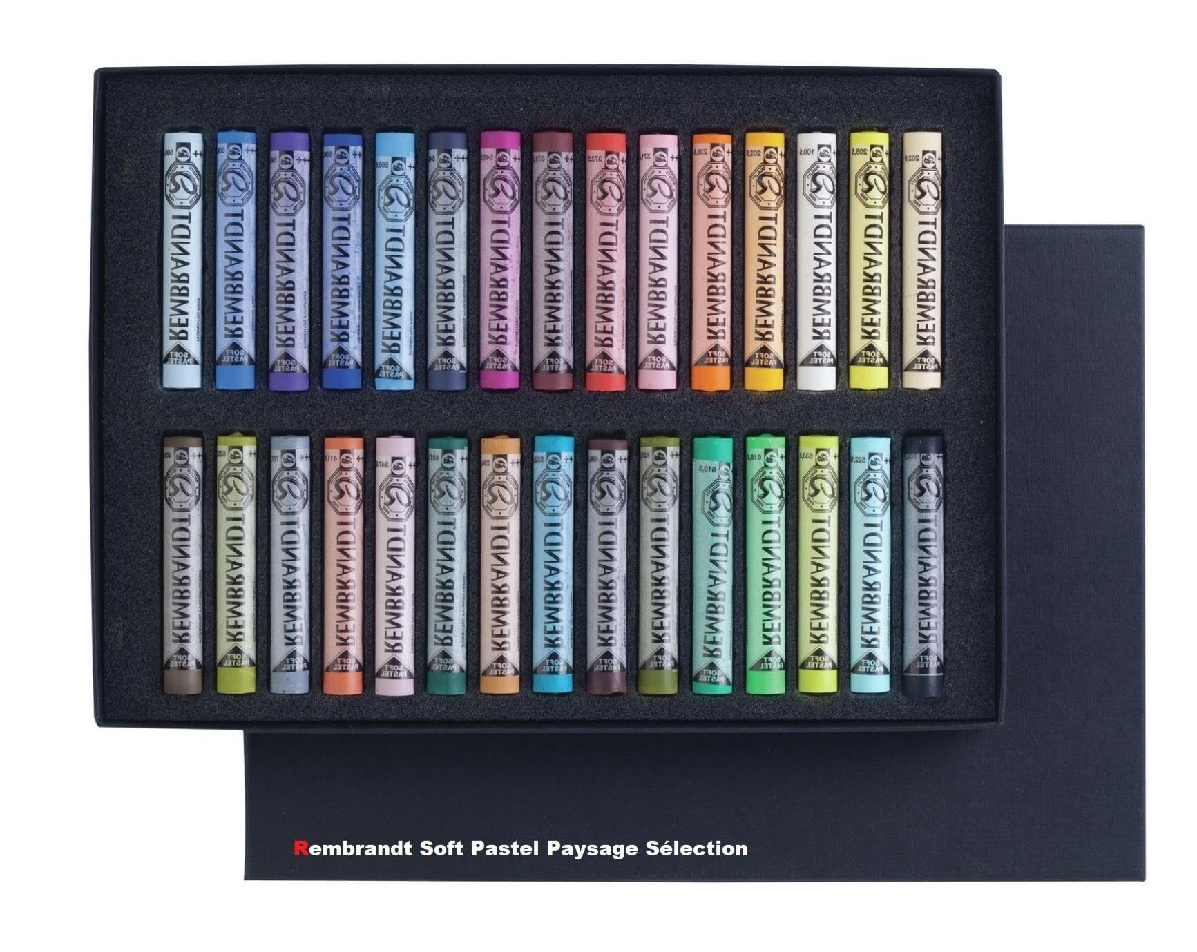 REMBRANT pastelli Morbidi Extra Fini Rembrandt, per artisti, Selezione di 30 Colori,Rembrandt Soft Pastels 30 Stick Set Paesaggio