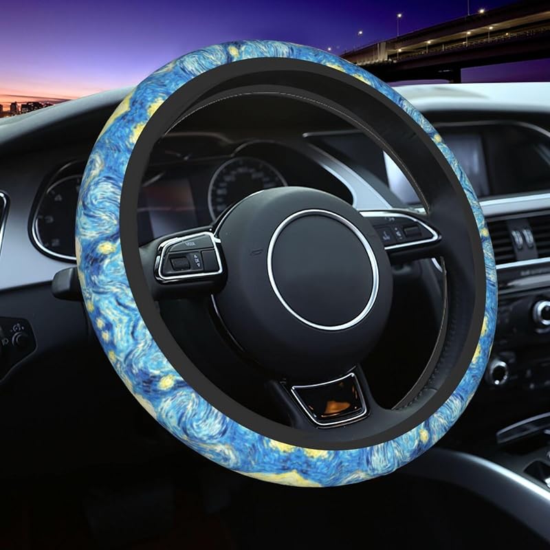 Capa para Volante Astral Generic em Poliéster com Textura Neoprene para Volantes de 35,6 a 38,1 cm