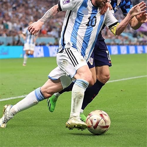 Miniatura 4 de Balón de fútbol de la liga de calidad de la Copa del Mundo, tamaño 5 y tamaño 4, unión de calor sin costuras, profesional de PU, pelota oficial de