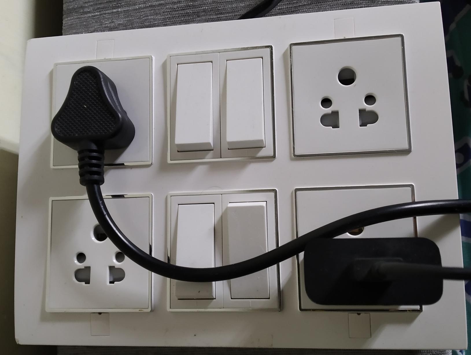 Buy OREVA Customised 10 Amp [2.5 Mtr] 4 Socket Extension Boards (White