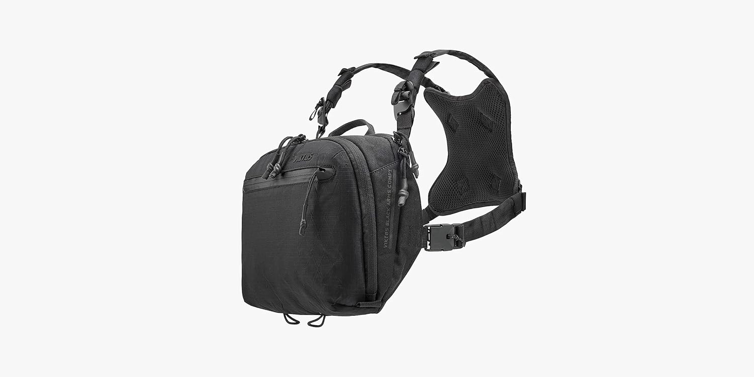 VIKTOS Tactical Pocketed Low Key Chest Rig, One Size, Black