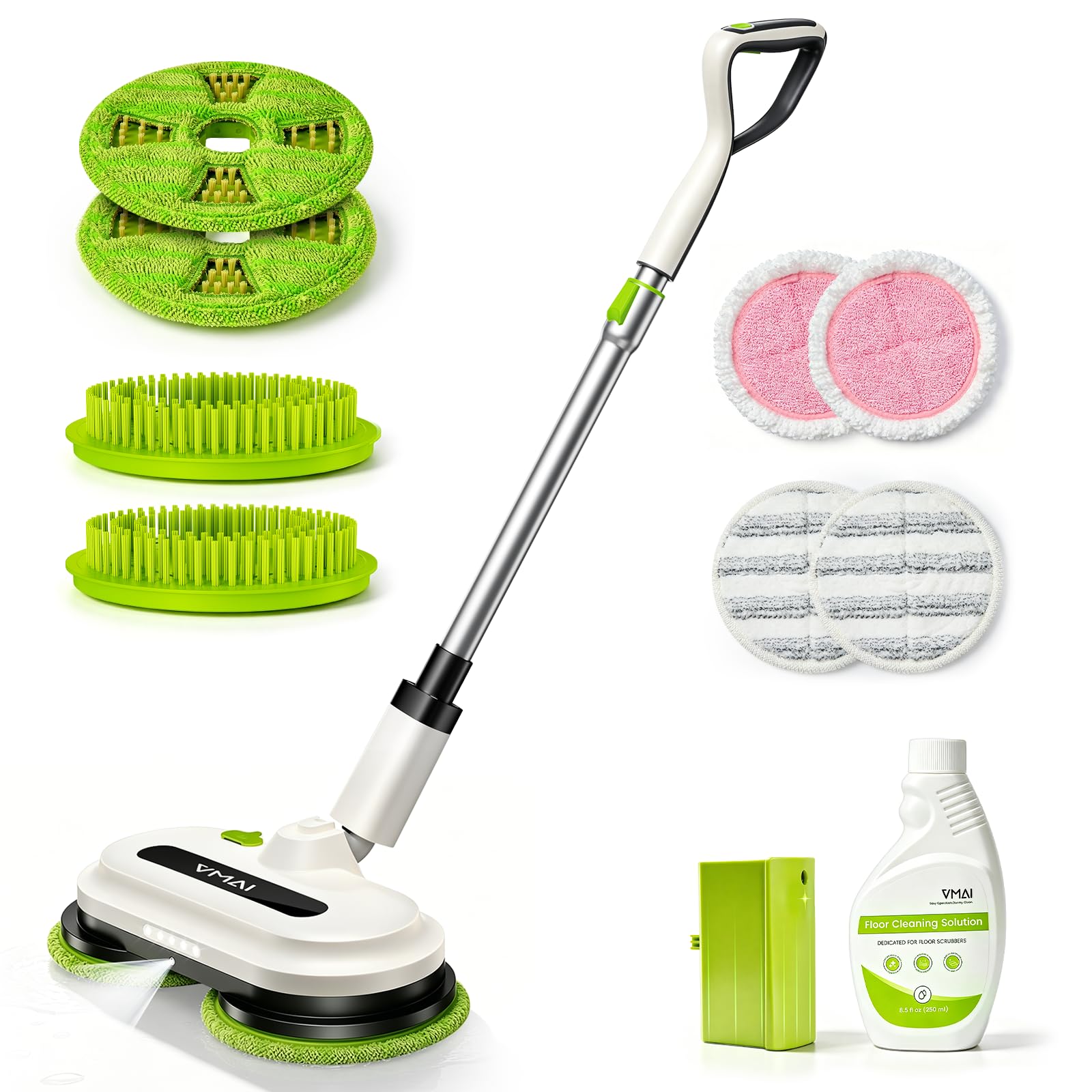 VMAI Cordless Electric Floor Scrubber and Mop