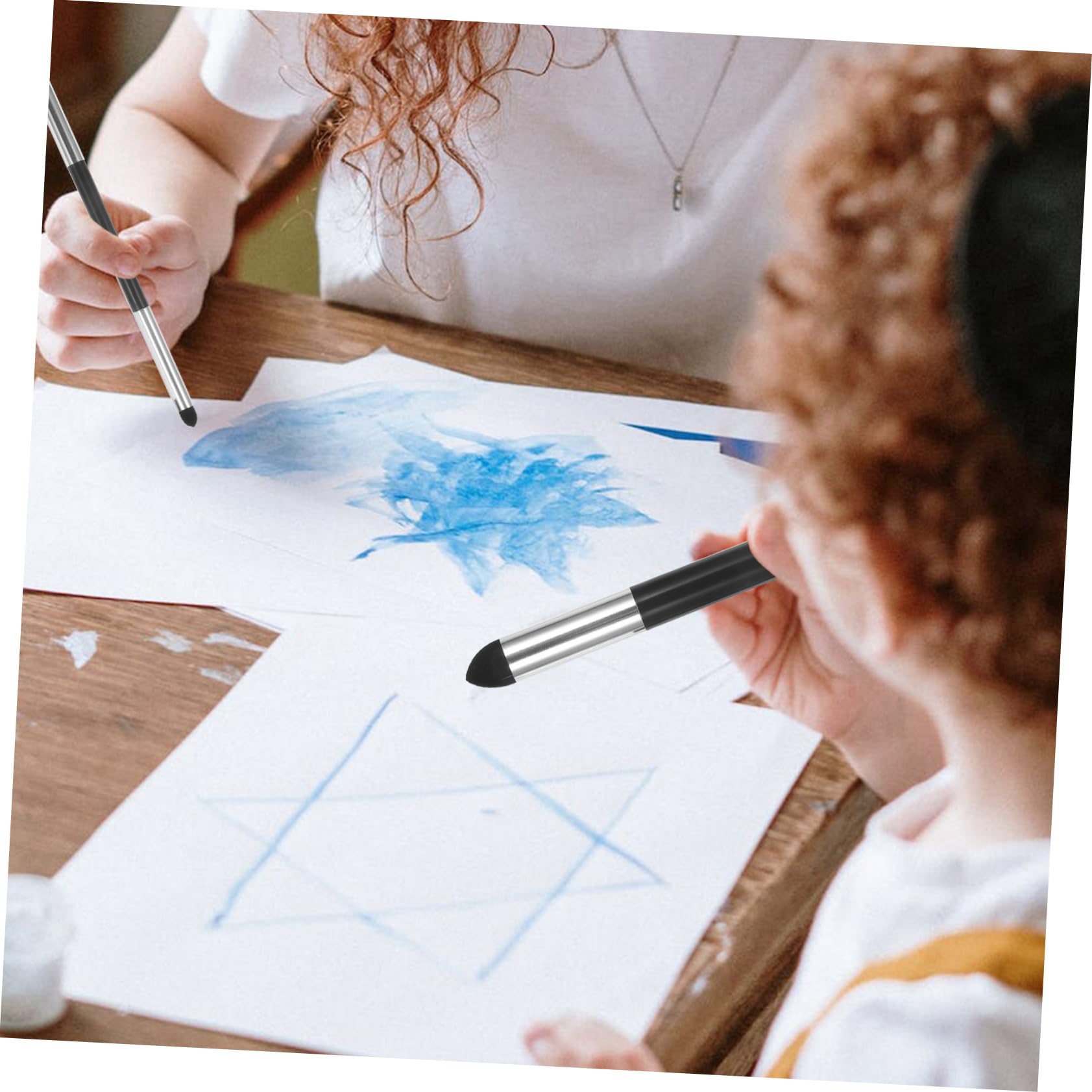 HAPINARY Sketch Scrapers Blending for Drawing Art Washable Sketch Rubbing Brush Erasers for Sketching