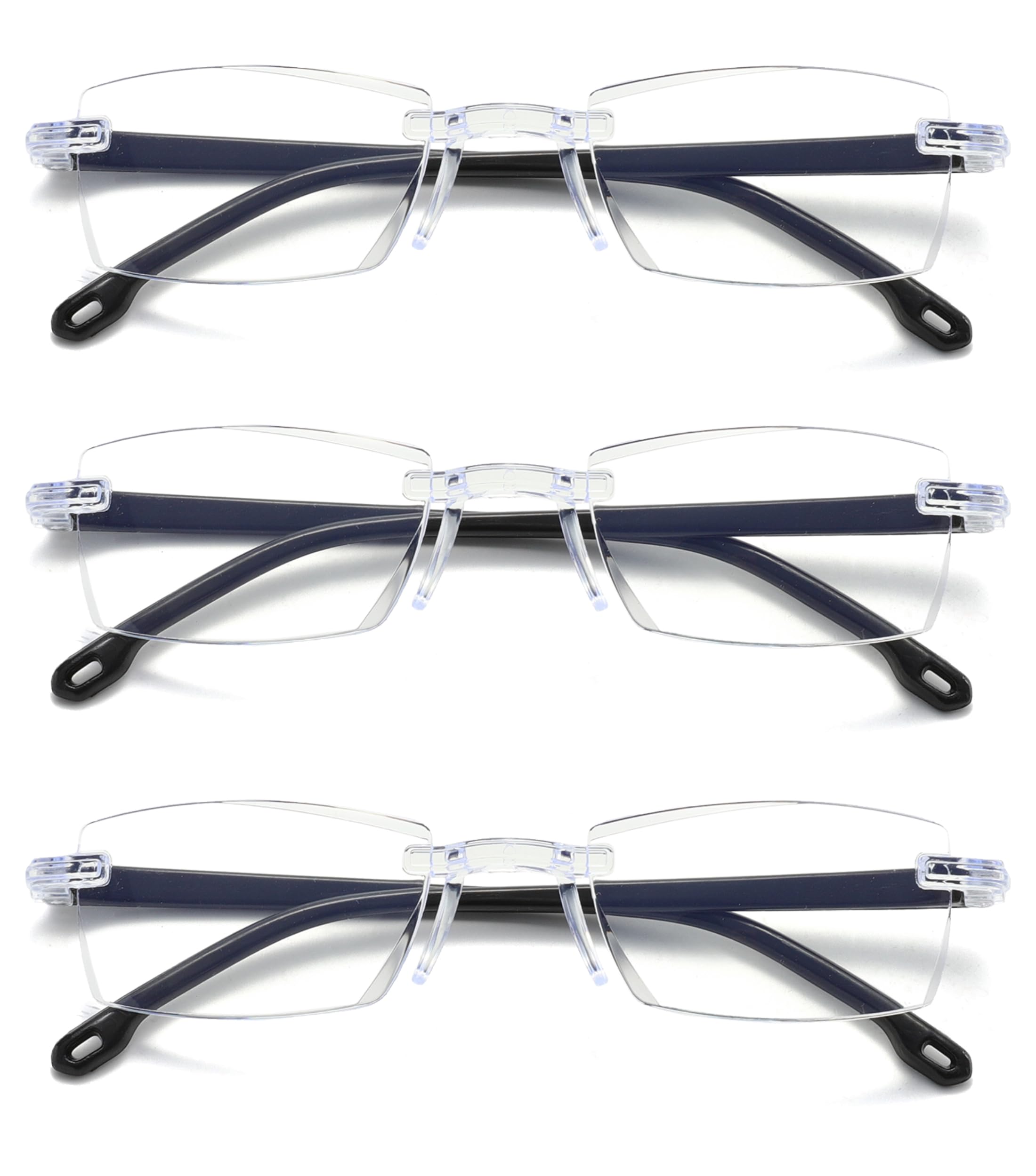 Photo 1 of KLYNO-KLYNO 3 Pairs Rimless Reading Glasses