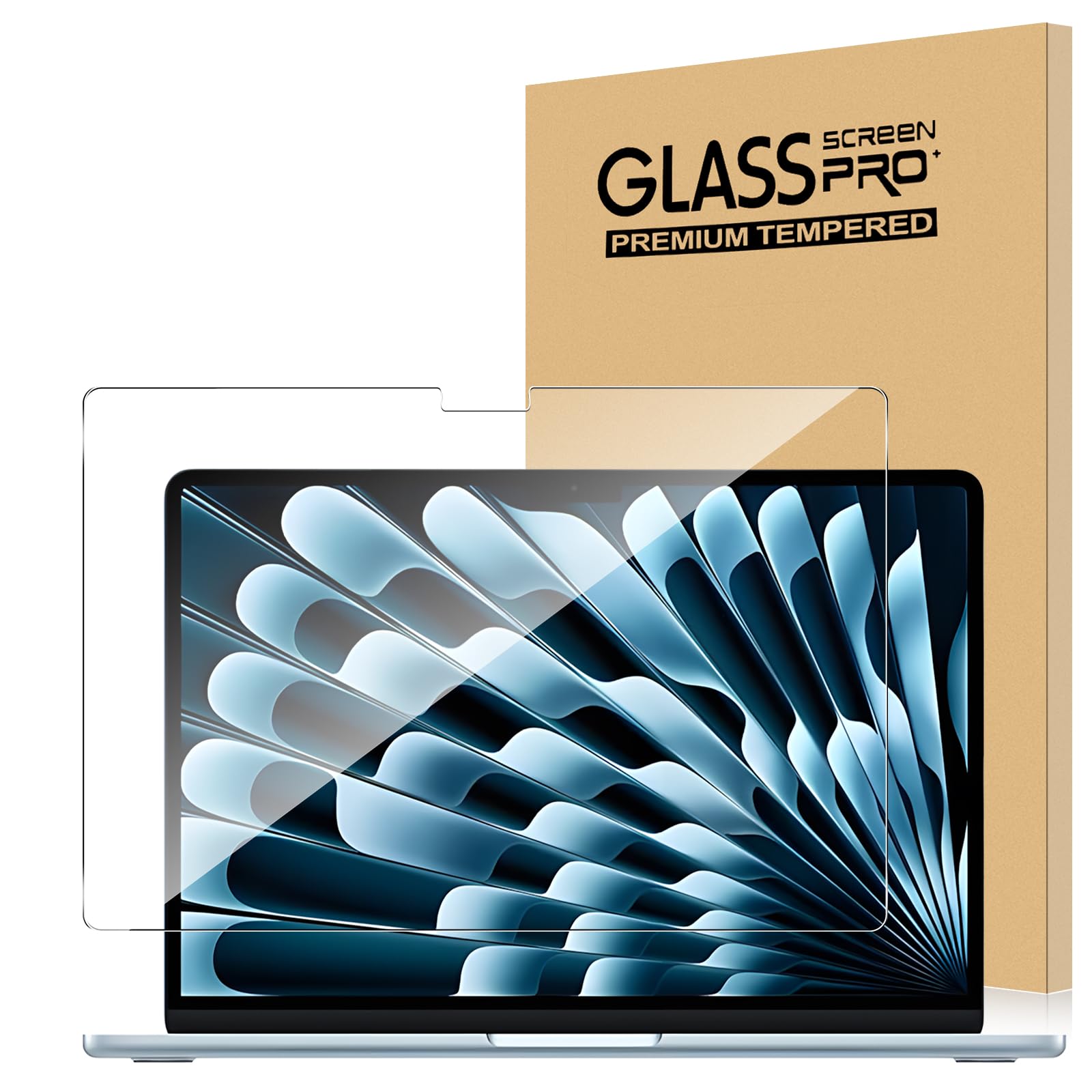 Amazon.co.jp: For MacBook Air M4 13インチ フィルム 強化ガラス 保護