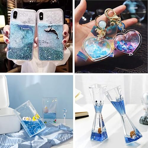 Miniatura 2 de Moldes de resina Shaker, moldes de resina UV, Pintura de vertido de acrílico de alto flujo de pintura acrílica suministros de vertido de aceite