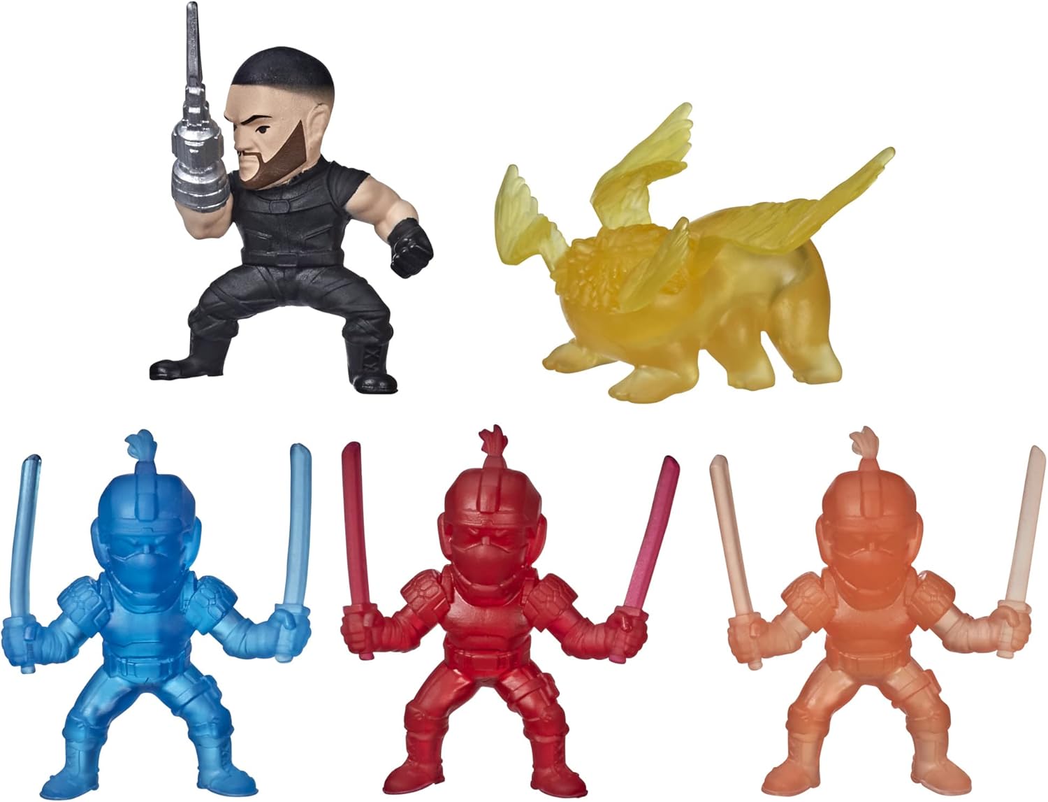 Marvel Superhero Shang-Chi and The Legend of The Ten Rings Brick Breaker, 5 Collectible Mini-Figure Toys in Break-Open Box for Kids Ages 5 and Up