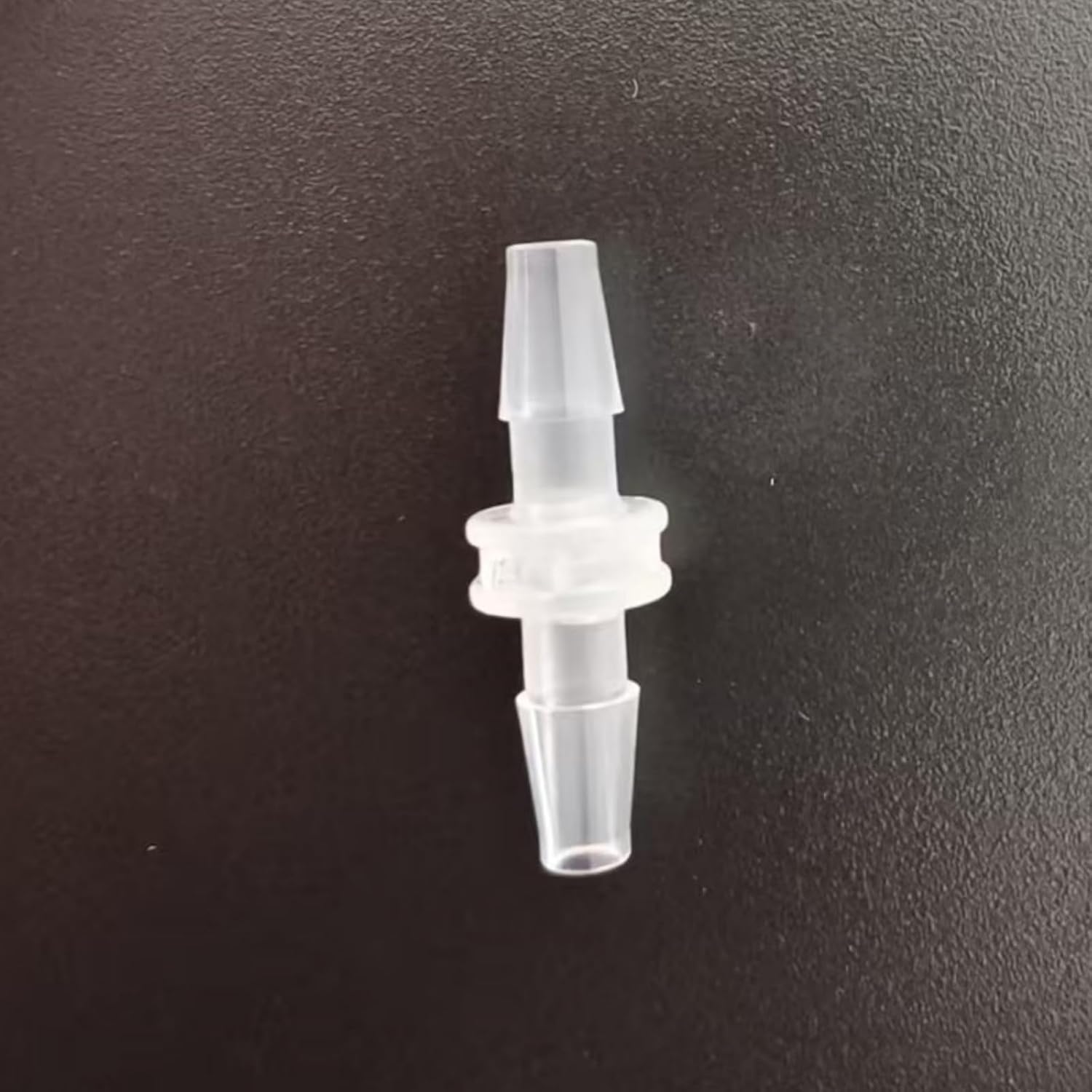 20 Pack 3/32 Inch Hose Barb Fittings - Clear PP Tube Connectors for Food and Beverage Processing, Aquariums, and More(ID 2.5-3.2mm)