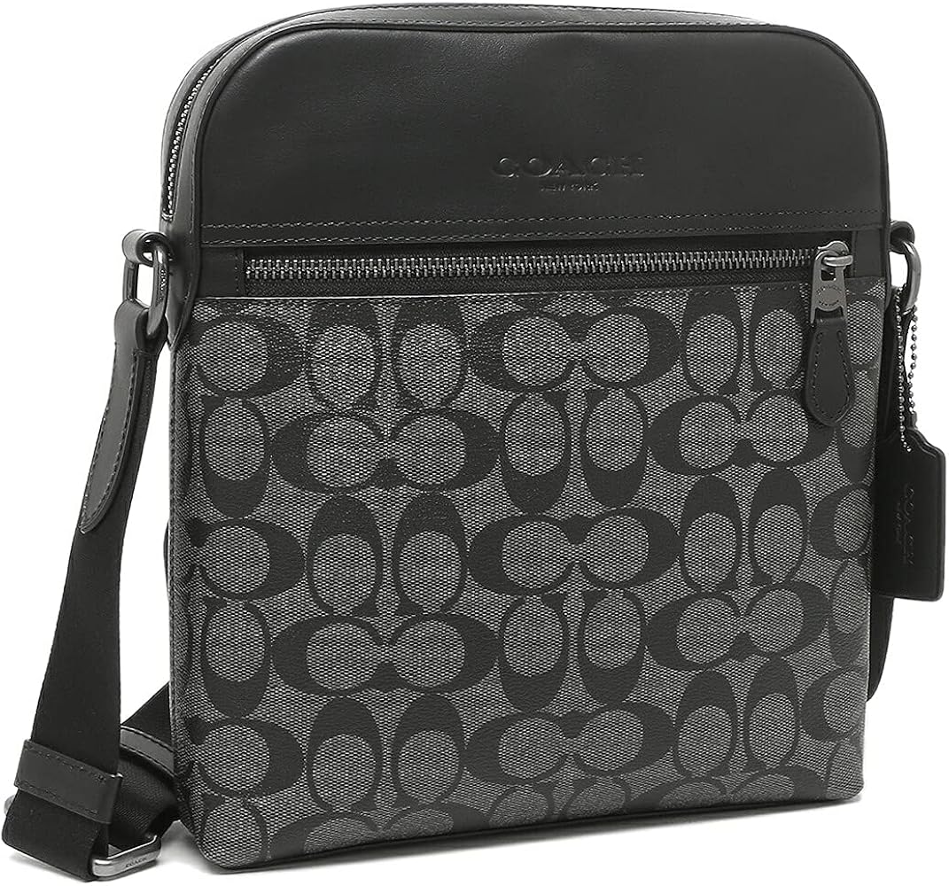 Amazon | [コーチ]アウトレット ショルダーバッグ シグネチャー グレー