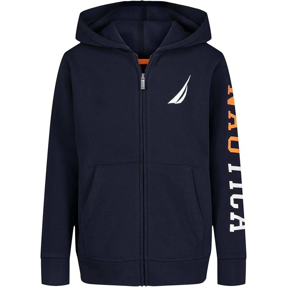 NAUTICA Boa Fleece Track Jacket ネイビー スタイリストの長谷川昭雄氏のディレクションのもとにリスタート