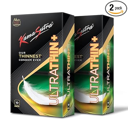 KamaSutra UltraThin+ Condoms for Men 20 Count
