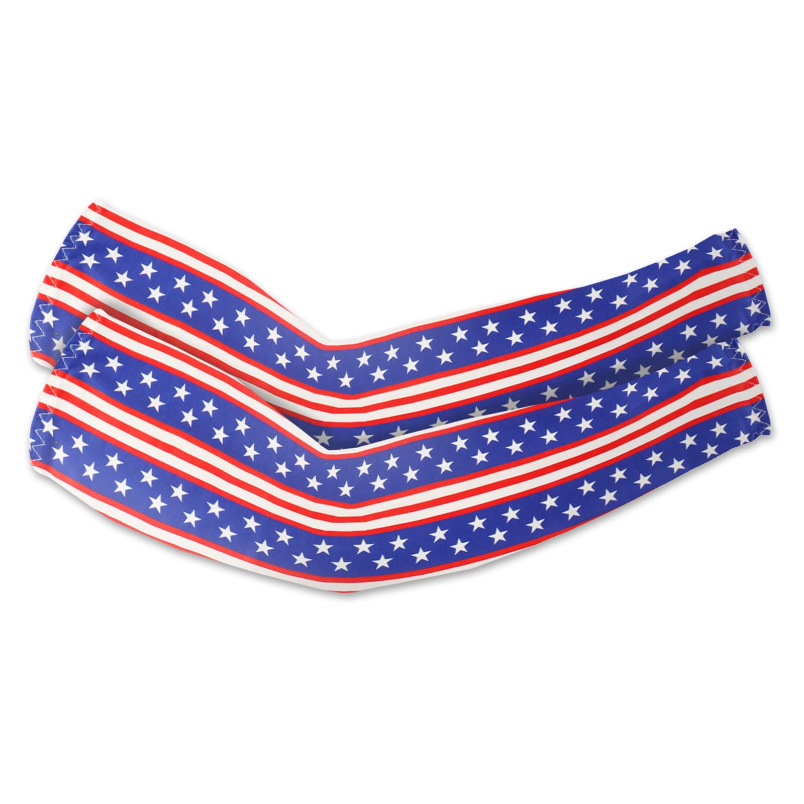 Blinket Labor Day Patriotic Arm Sleeves, USA Flag Cooling Sun Protection Arm Guards for Outdoor Labor, Labor Day Decorations, Unisex Sports Cycling UV Protection Sleeves Style E