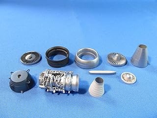 Metallic Details MDR48154-1/48 A-10 Thunderbolt II. Engine Set (3D-Printed)