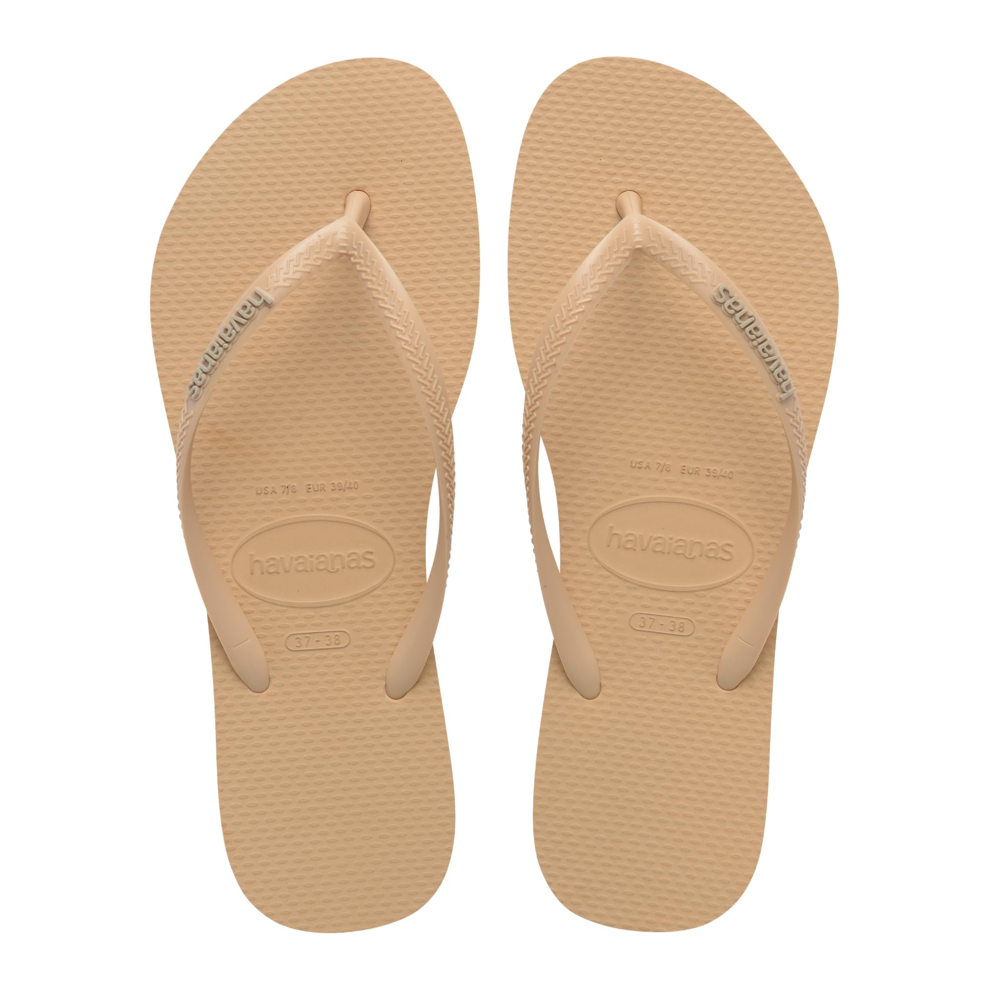 Havaianas Slim Logo Pop Up Women Flipflop Golden 5.5/6 UK