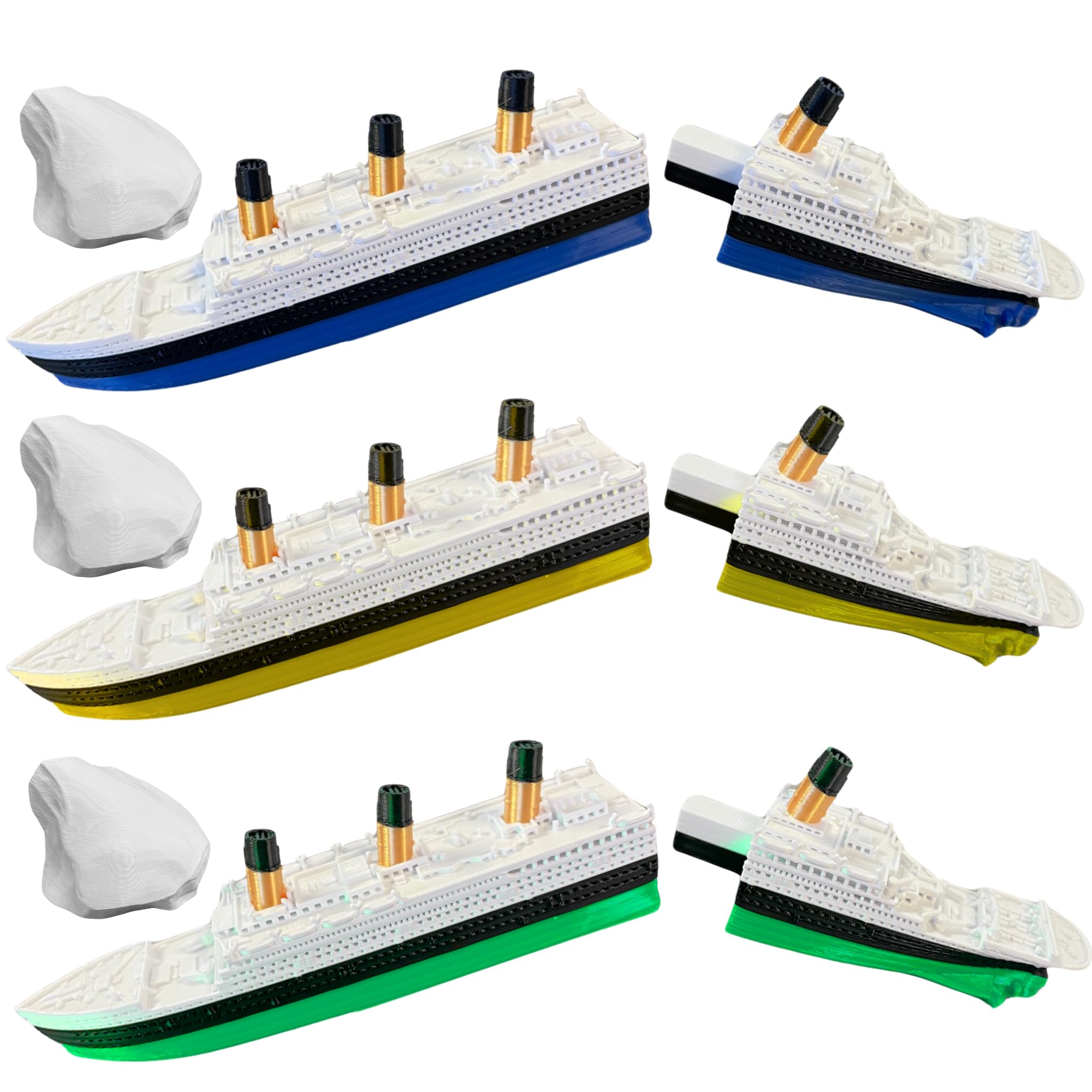 Amazon.com: Split In Half Titanic Bath Boat And Pool Toy,Break In