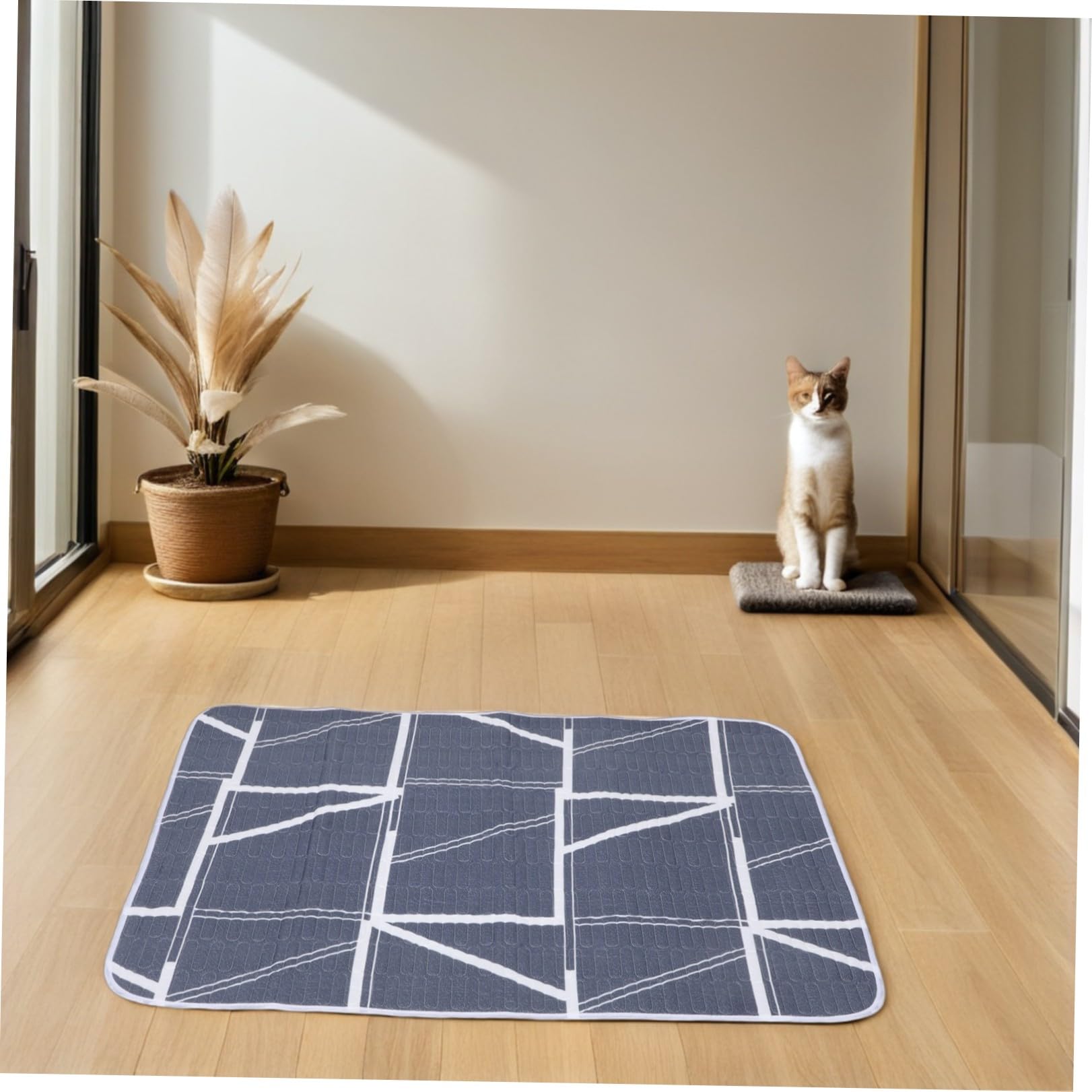 Tappetini Riutilizzabili in Cottone Ecologico per Addestramento Cuccioli 2 in Cotone Ecologico Lavabili e Traspiranti per Piccoli Cani e Cuccioli per Casa e Addestramento