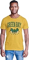 Vista 1 de BROOKLYN VERTICAL Camiseta de manga corta para fanáticos de los deportes de fútbol Dallas, Green Bay, Nueva Inglaterra