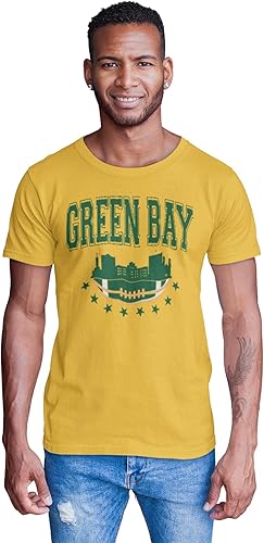BROOKLYN VERTICAL Camiseta de manga corta para fanáticos de los deportes de fútbol | Dallas, Green Bay, Nueva Inglaterra