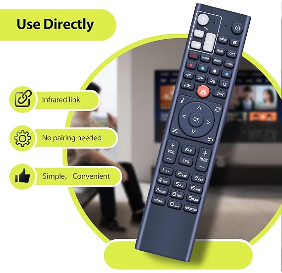 SX RCU 05 IR Replacement Remote Control for Octagon/Combo Anadol TV