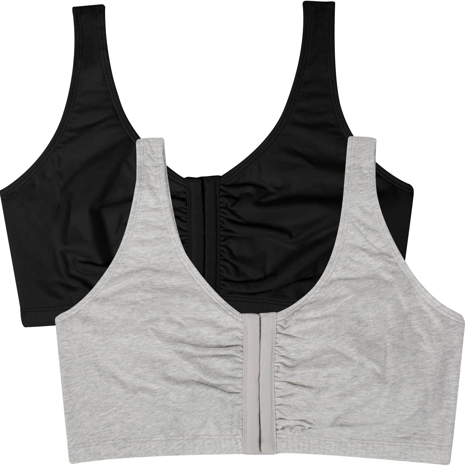 womens Front Closure Cotton Bra, 3-pack Sports Bra (pack of 3)