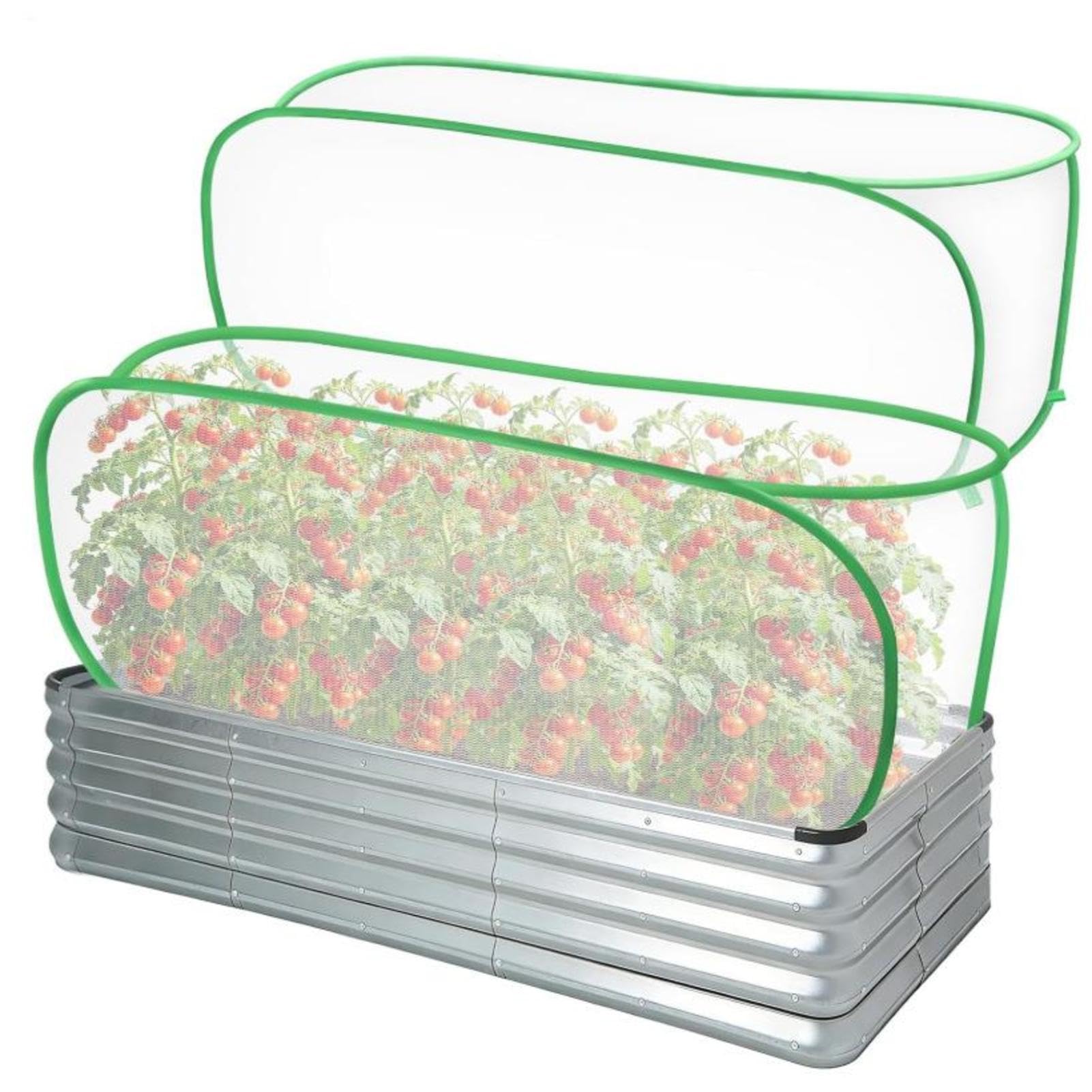 Filet de jardin pliable portable 1,2 x 0,6 m | Tente de protection contre les petits animaux, fruits, légumes, semis et fleurs