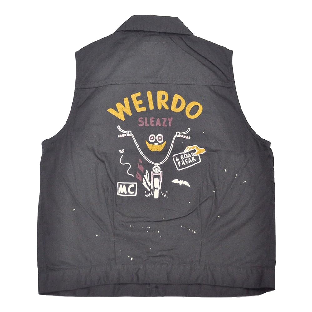 weirdo ウィアード　ベスト　Mサイズ　gladhand セール 40% OFF SALE WEIRDO FOLLIES - REVERSIBLE VEST
