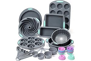 Mesmerizing 49-Piece Silicone Baking Set: Unleash Your Culinary Magic