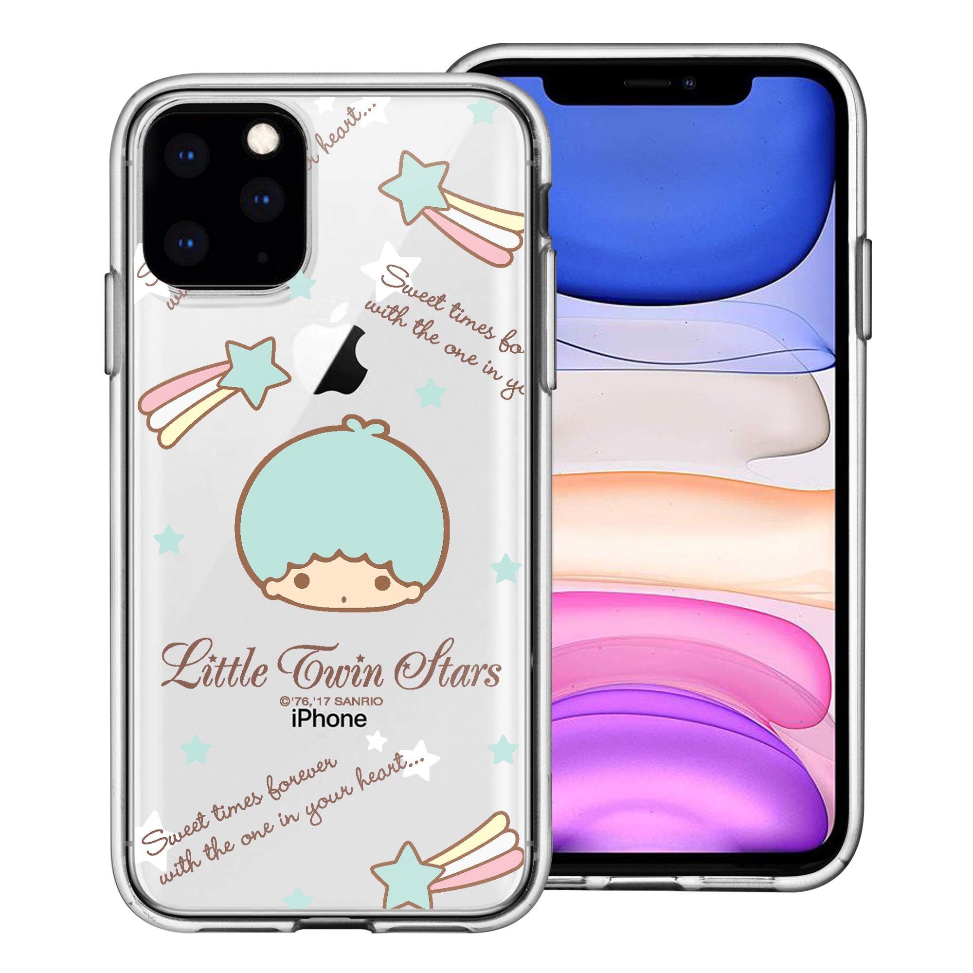 WiLLBee Compatible with iPhone 11 Case (6.1inch) LTS Cute Clear TPU Soft Jelly Cover - Icon LTS KK