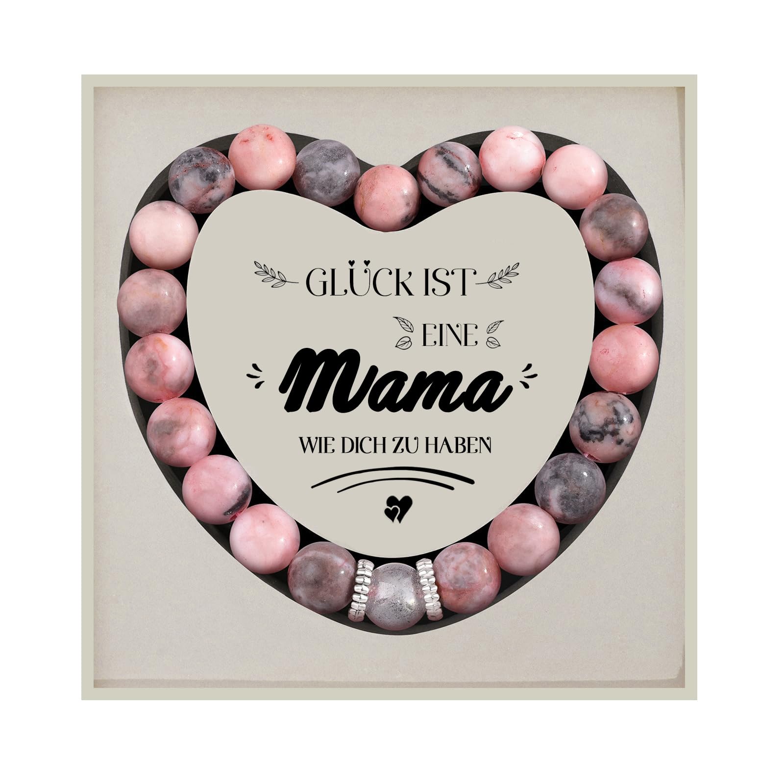 Lueaurra Armband für Mama, Muttertagsgeschenk, Geburtstagsgeschenk für Mama, Mutter Tochter Schmuck, Geschenk für die beste Mutter