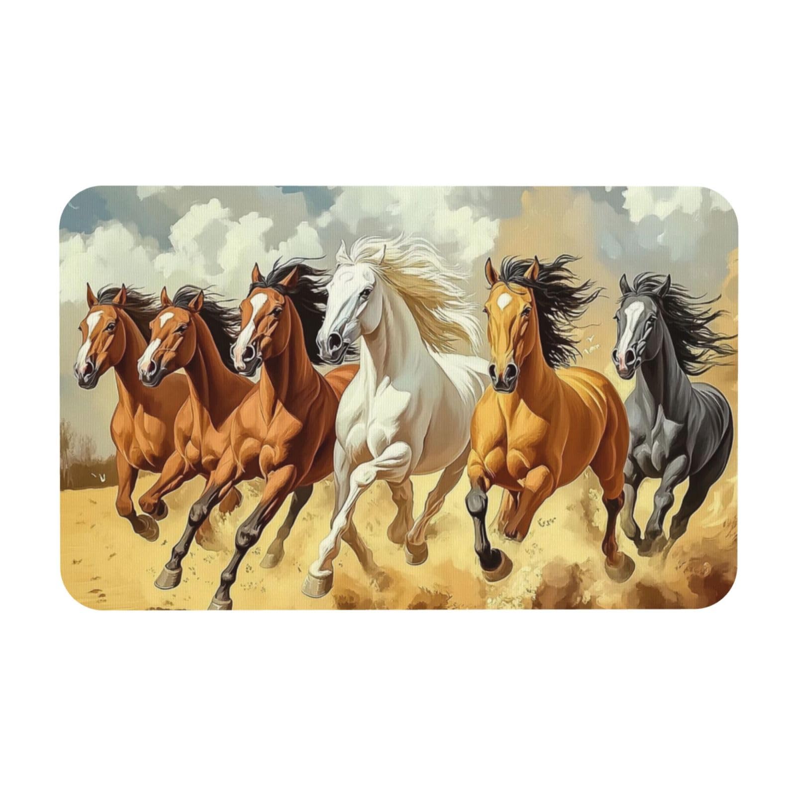 Tapis de bienvenue Marseille 50x80 moderne pour intérieur et extérieur