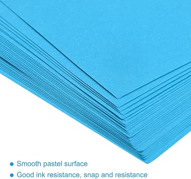 MECCANIXITY 50 Sheets A4 Colored Copy Paper 8.3x11.7Inch Printer Paper