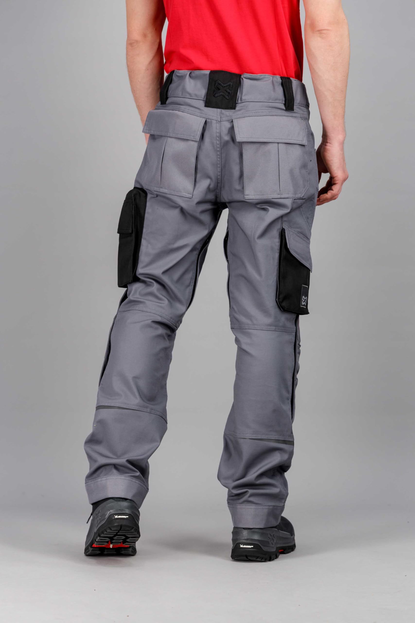 WÜRTH MODYF Bundhose Temper - robuste Arbeitshose für Herren mit vielen Taschen - Arbeitshosen mit verstellbarem Bund - strapazierfähig & flexibel - in der Größen 24-118 in Schwarz, Grau, Blau