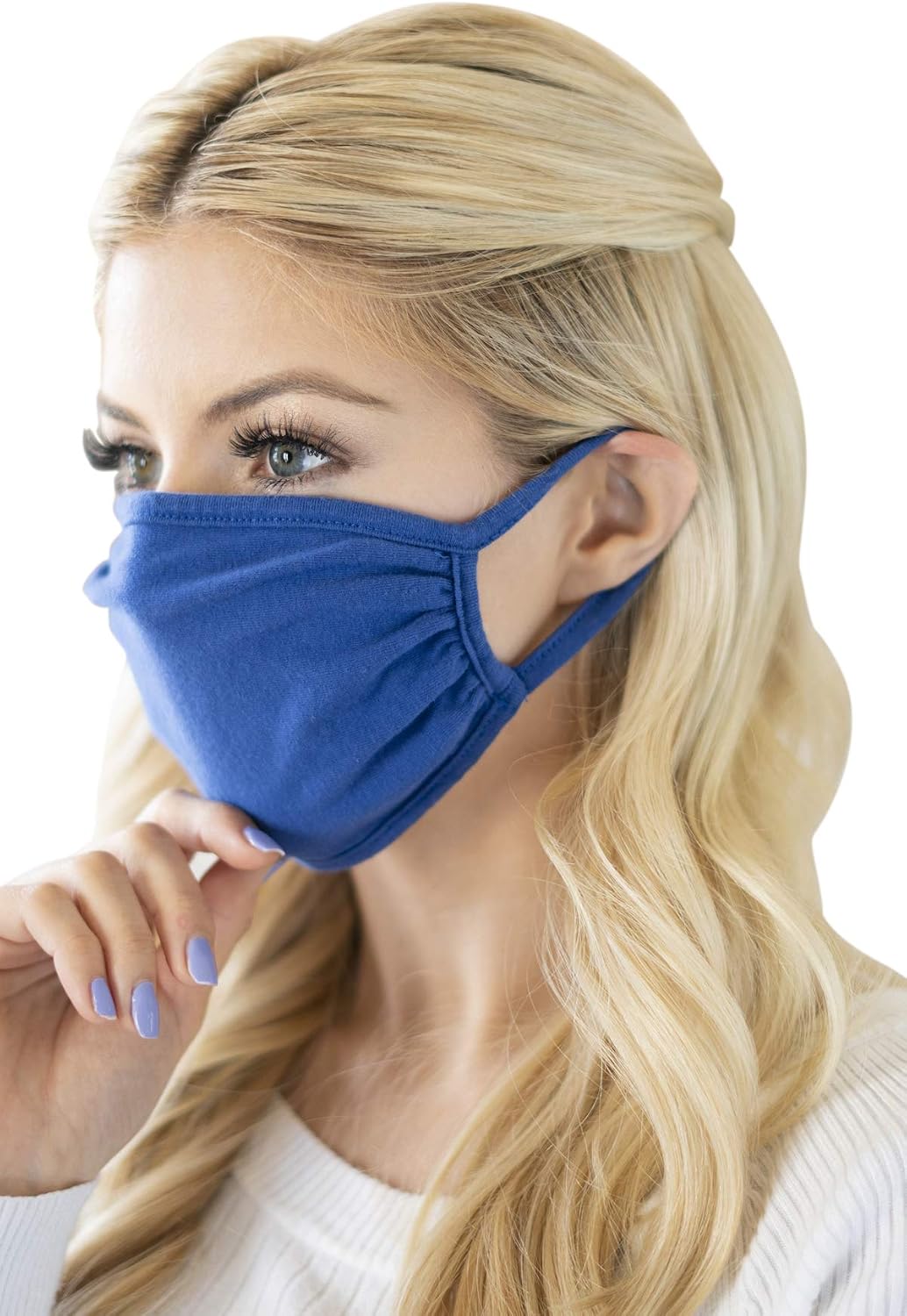 RIAH FASHION Reusable Fabric Face Mask Unisex Washable Covering - Cute Print Cloth Comfy Breathable Mouth Protection