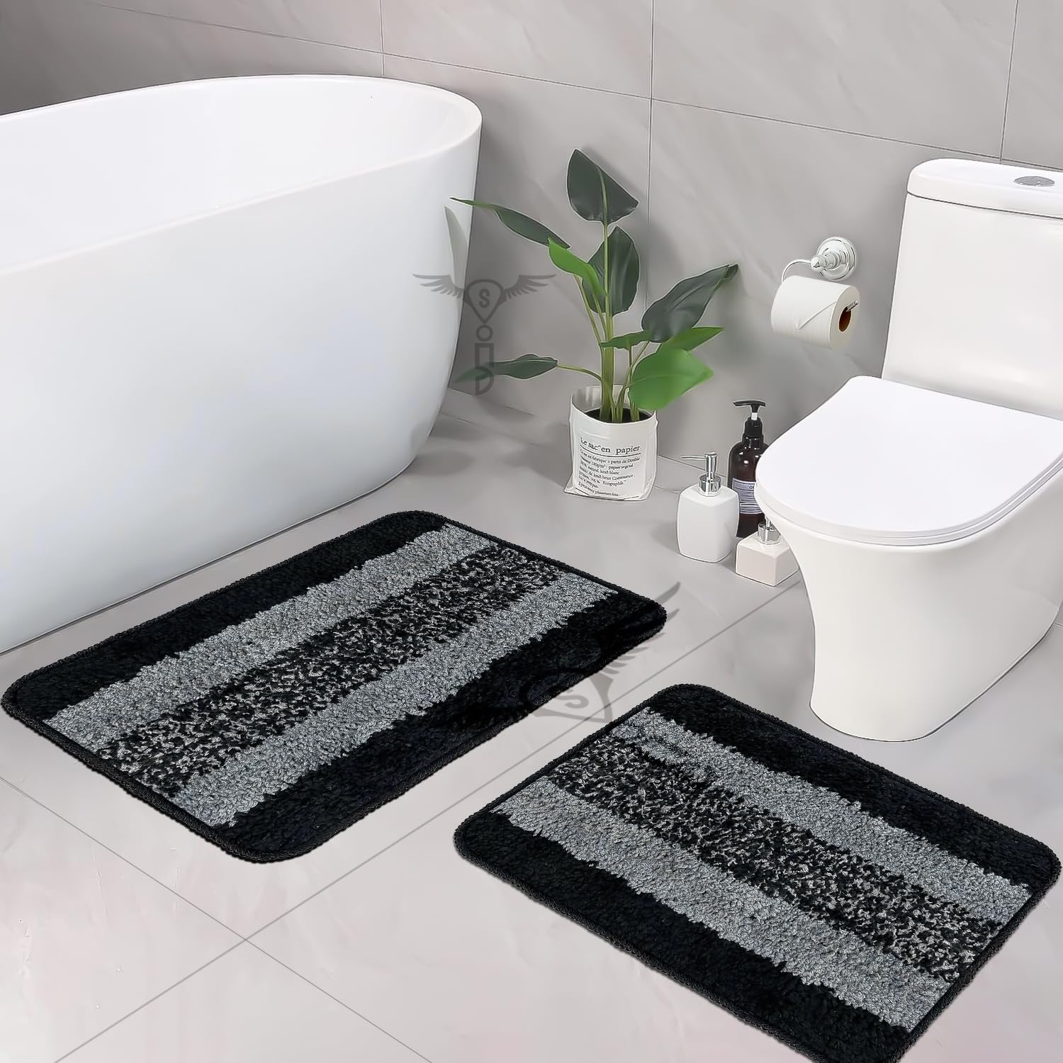 SITTELLA® 3 Pieces Anti-Skid Microfiber Bathroom Door Mat, Water Absorbent Floor mat (35x50cm) (Red) (B0CSDS9KVT) Amazon Price History, Amazon Price Tracker
