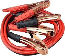 Car Battery Jumper Cable | Jump Leads 2000AMP Heavy Duty Pure Copper Battery Booster Cable Jumper Wire with Smart Car Battery Clamp for All Vehicle Jump Starter for Car Van Truck (1-Pcs)