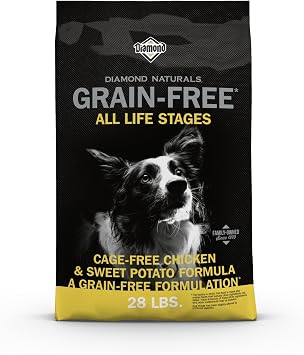 DIAMOND NATURALS Grain-Free Dry Dog Food, Cage-Free Chicken, 28lb