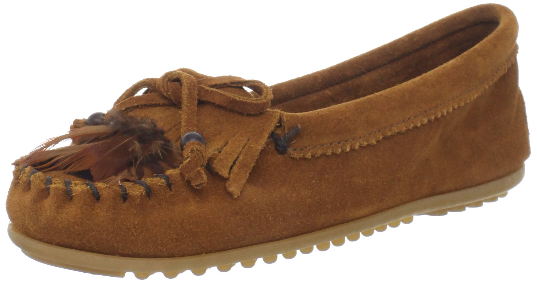 Minnetonka Women's Feather Kilty Moccasin