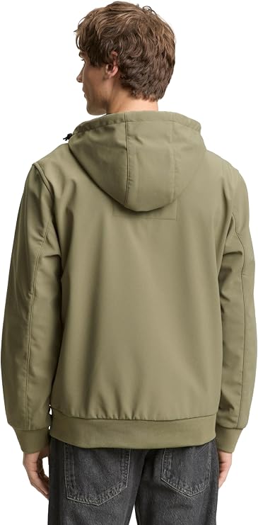 TOM TAILOR Denim Men's Softshell Jacket with Hood