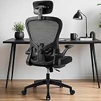 Cadeira Escritório Ergonômica Ajustável Altura Apoio Lombar Reclinável Encosto Respirável Conforto Postura Home Office Giratória Rodas Silenciosas Base Reforçada Regulagem Braços Profissional
