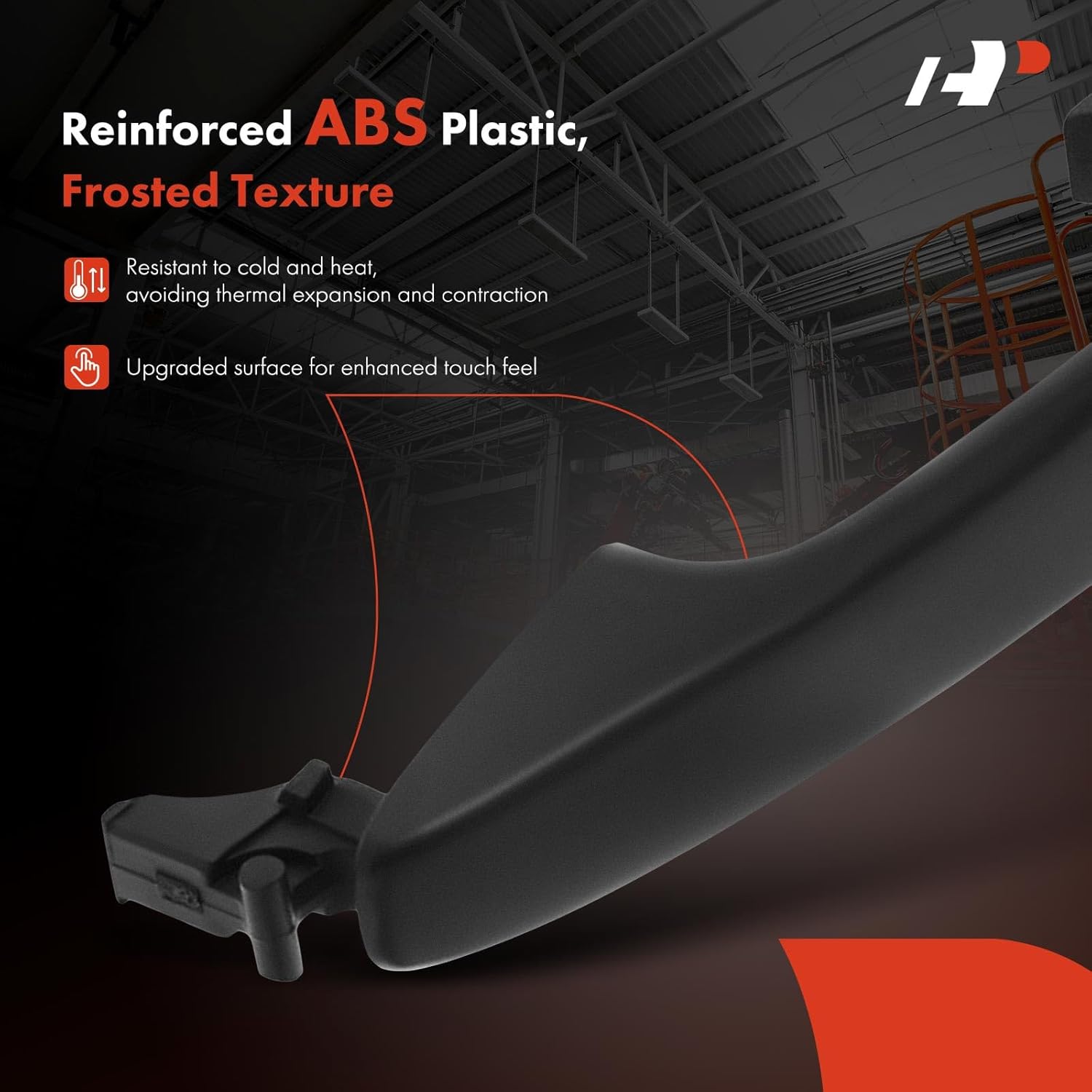 A-Premium Front Right Passenger Side Exterior Door Handle Compatible with Toyota Prius, Sienna, Avalon, Venza & Subaru Outback, Forester, Impreza, Legacy, WRX STI, XV Crosstrek & Scion tC, iQ