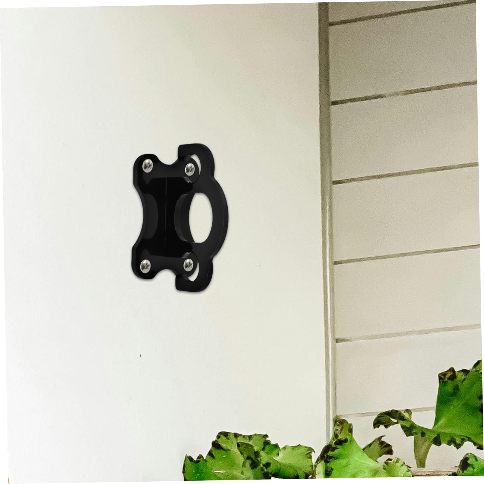 SHERCHPRY Ganchos de Pared para Ejercicios y Bandas de Resistencia, Hierro Negro, 3 Piezas, Fácil Instalación, Soporte Firme para Gimnasio en Casa