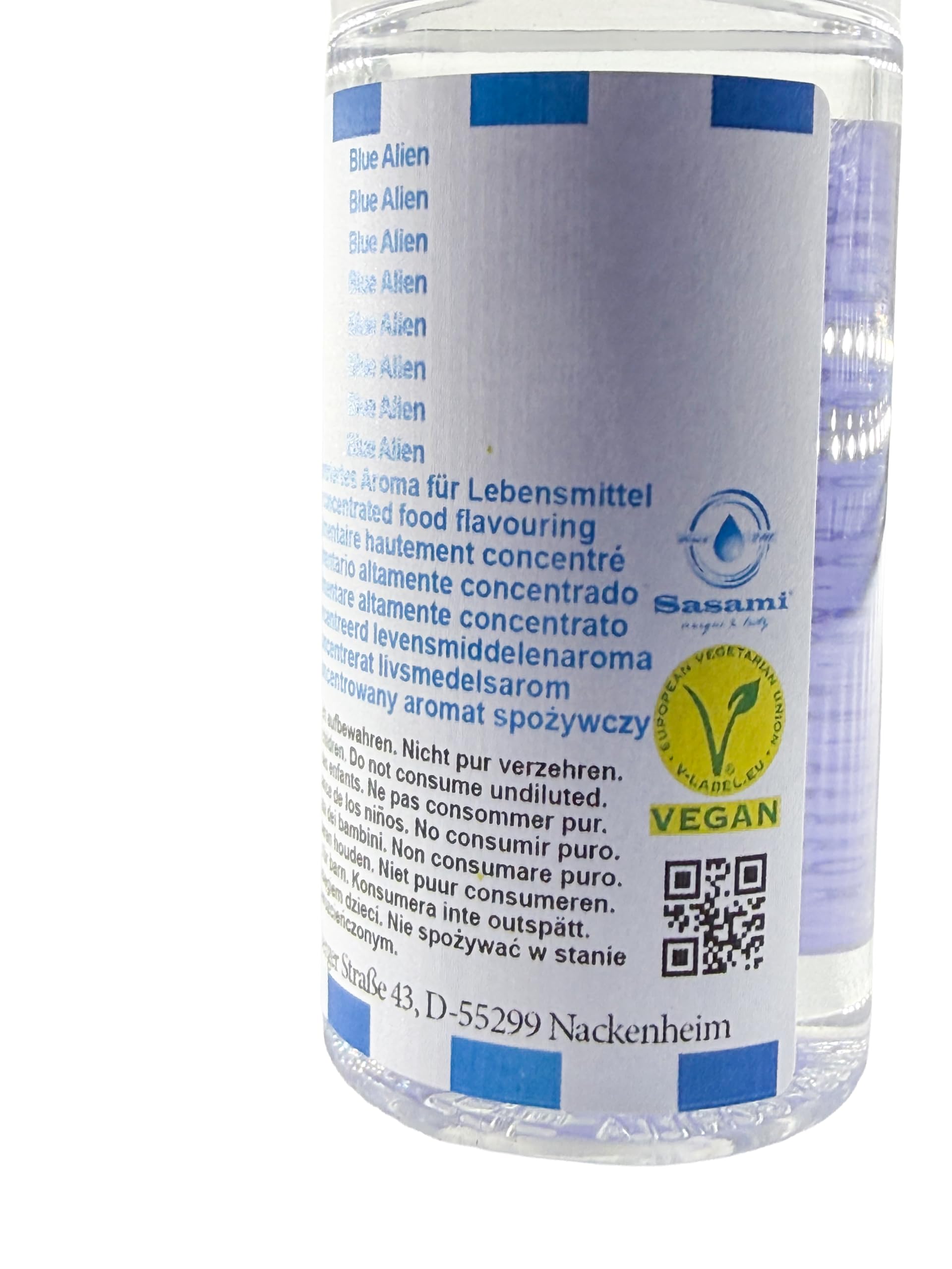 Blue Alien aroma concentrato - vegano - Sasami - 100ml
